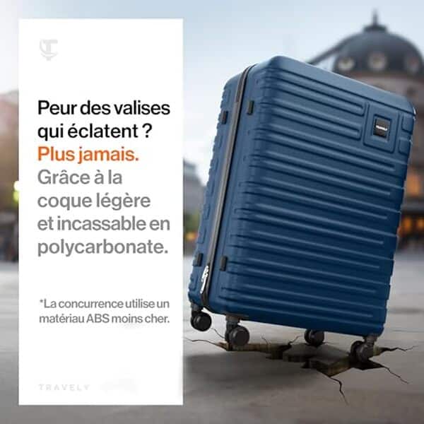 Découvrez notre test complet de la valise XL Travely 100 L : robustesse, sécurité et qualité. Avis détaillé et conseils pour bien choisir votre valise de voyage.