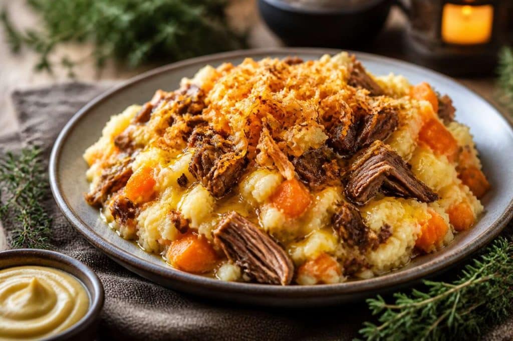 Recette du hutspot : purée de carottes et pommes de terre au bœuf à la hollandaise