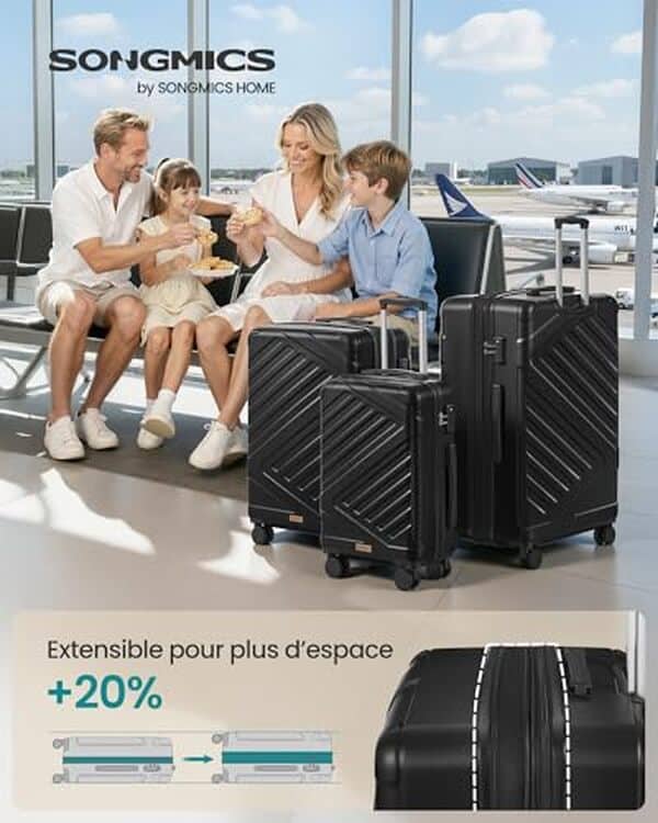 Découvrez notre test complet de la valise SONGMICS RLP004B101 : sécurité renforcée, grande capacité et performance vérifiées pour vos voyages. 