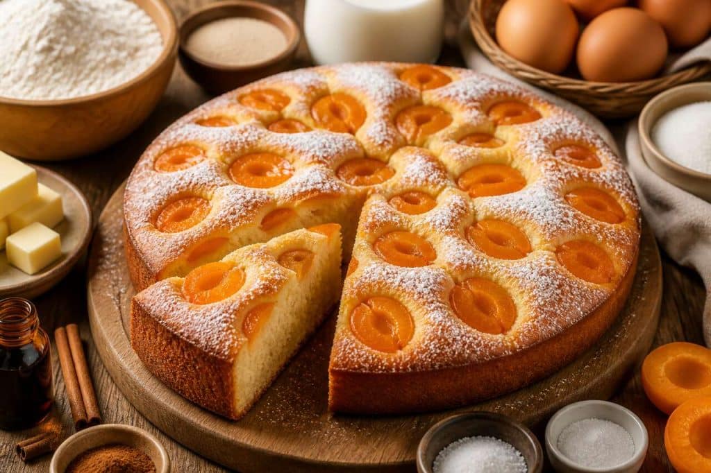 Recette du placek aux abricots : un gâteau polonais moelleux et fruité