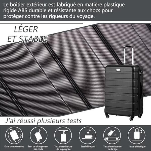 Découvrez notre test complet du set de valises COOLIFE : design léger, résistant et idéal pour vos déplacements. Avis détaillé sur la qualité et les performances.
