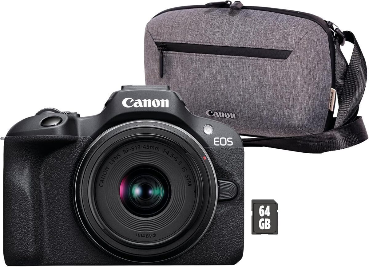 Test : canon EOS R100 avec objectif RF-S et accessoires complets