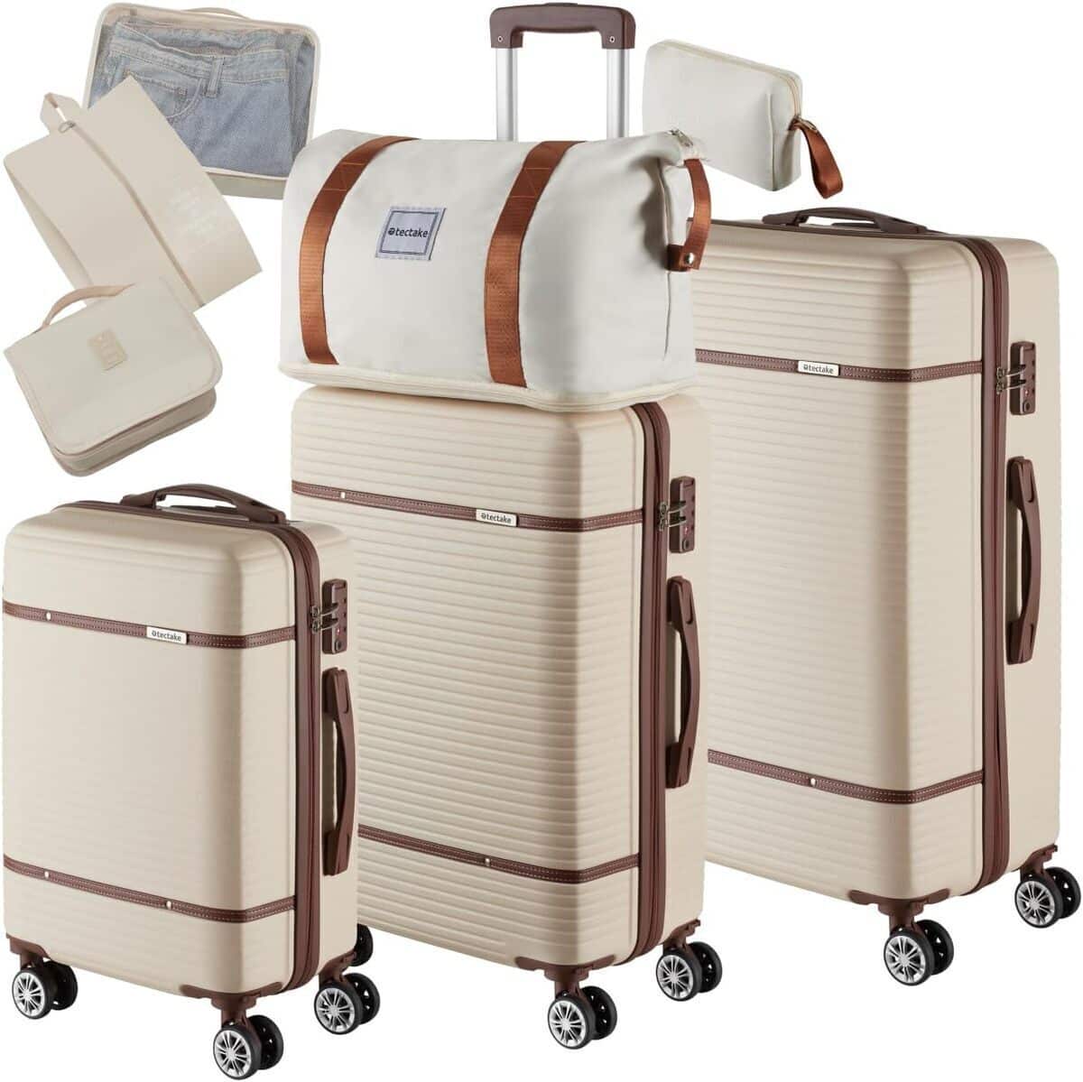 Test du set de valises tectake : polyvalence et solidité