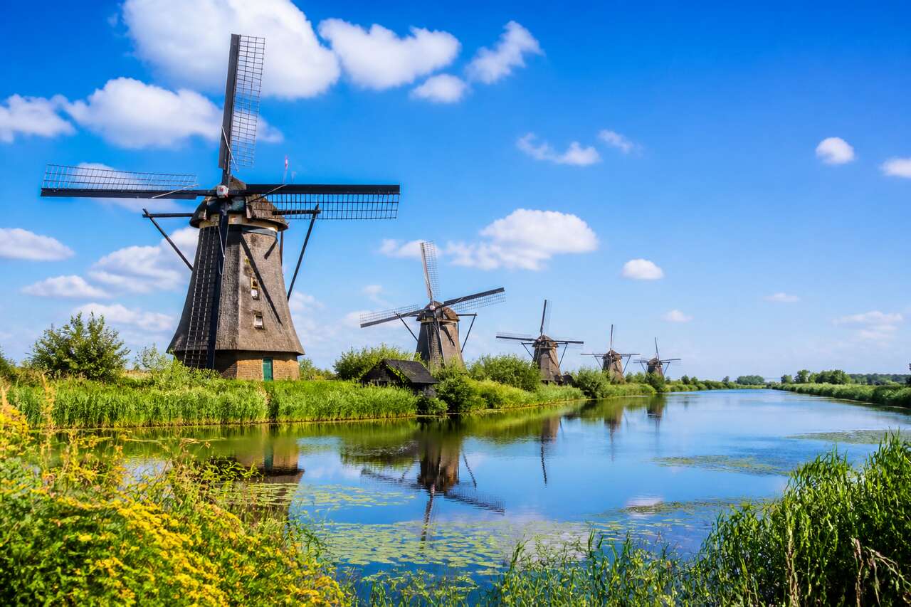 Explorer Kinderdijk : au cœur des moulins historiques des Pays-Bas