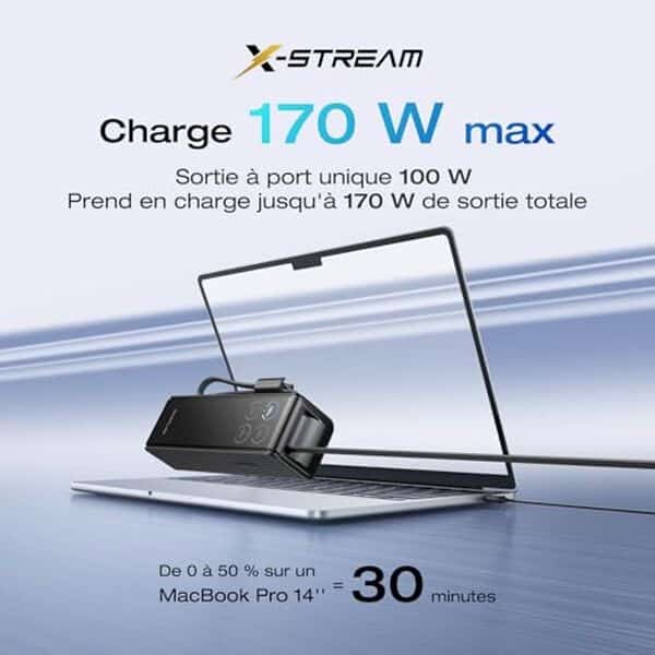 Découvrez notre test complet de la batterie externe EcoFlow 25000mAh : performances, polyvalence et autonomie exceptionnelle pour vos appareils mobiles et électroniques. 