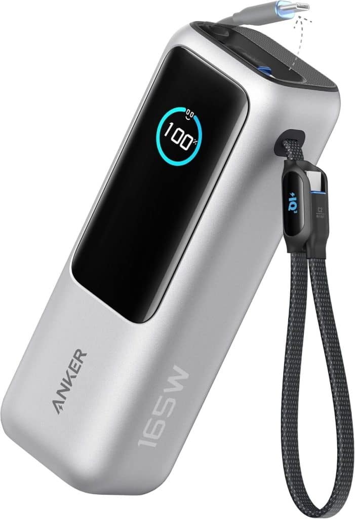Test Anker batterie externe 25000mAh 165w : puissance portable multi-appareils