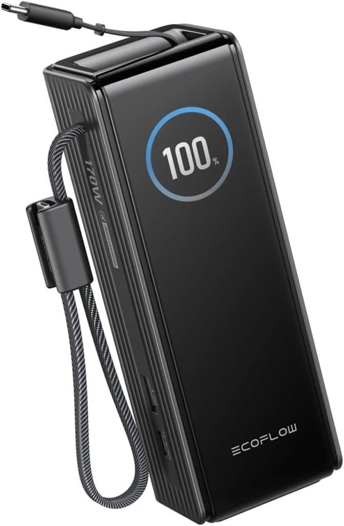 Test : batterie externe EcoFlow 25000mAh, puissance et polyvalence