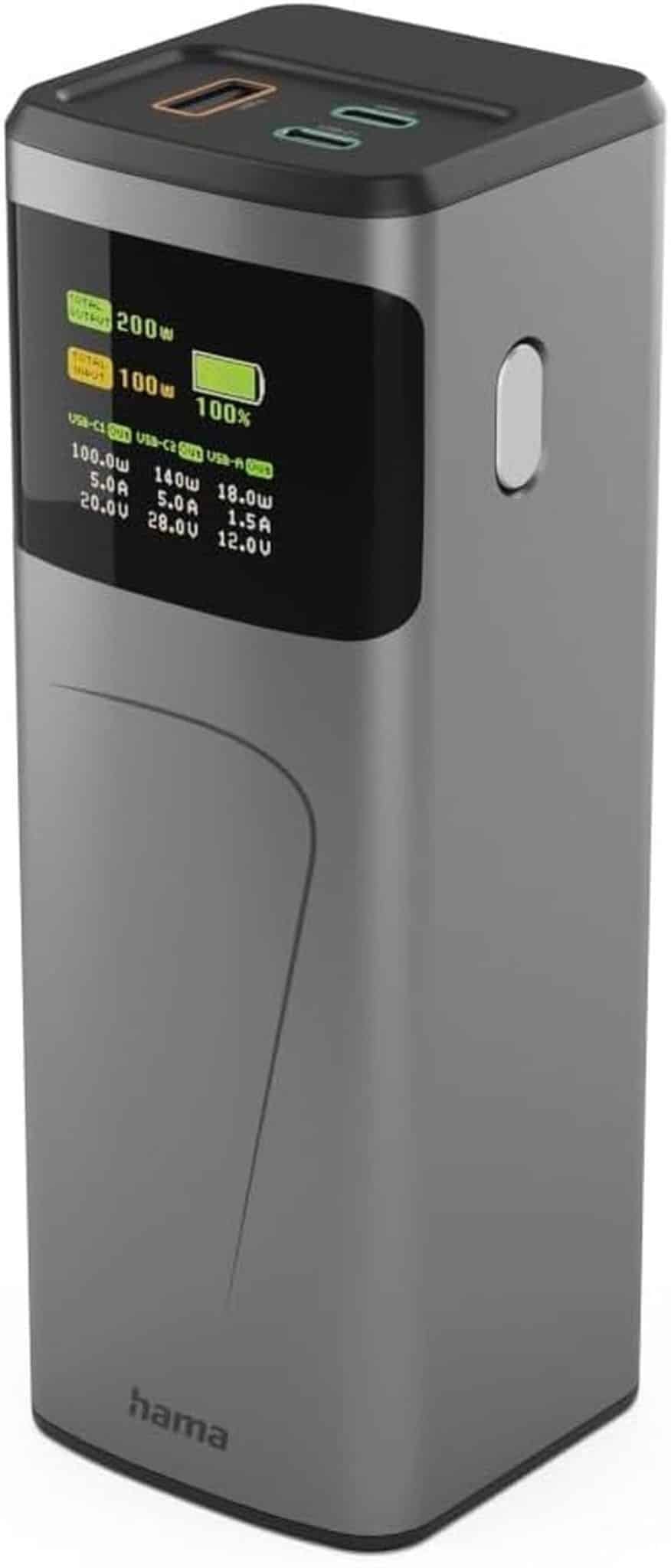Test de la batterie externe Hama 24000 mAh : puissance et rapidité