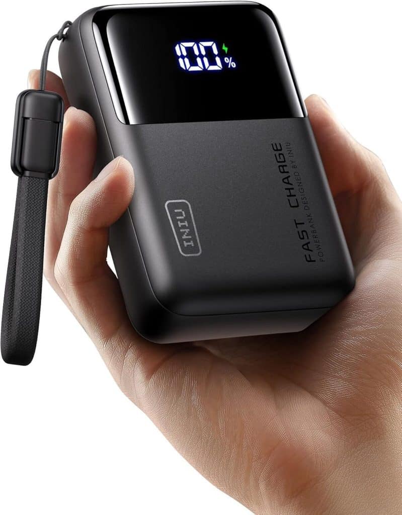 Test de la batterie externe INIU 100W : puissance et polyvalence