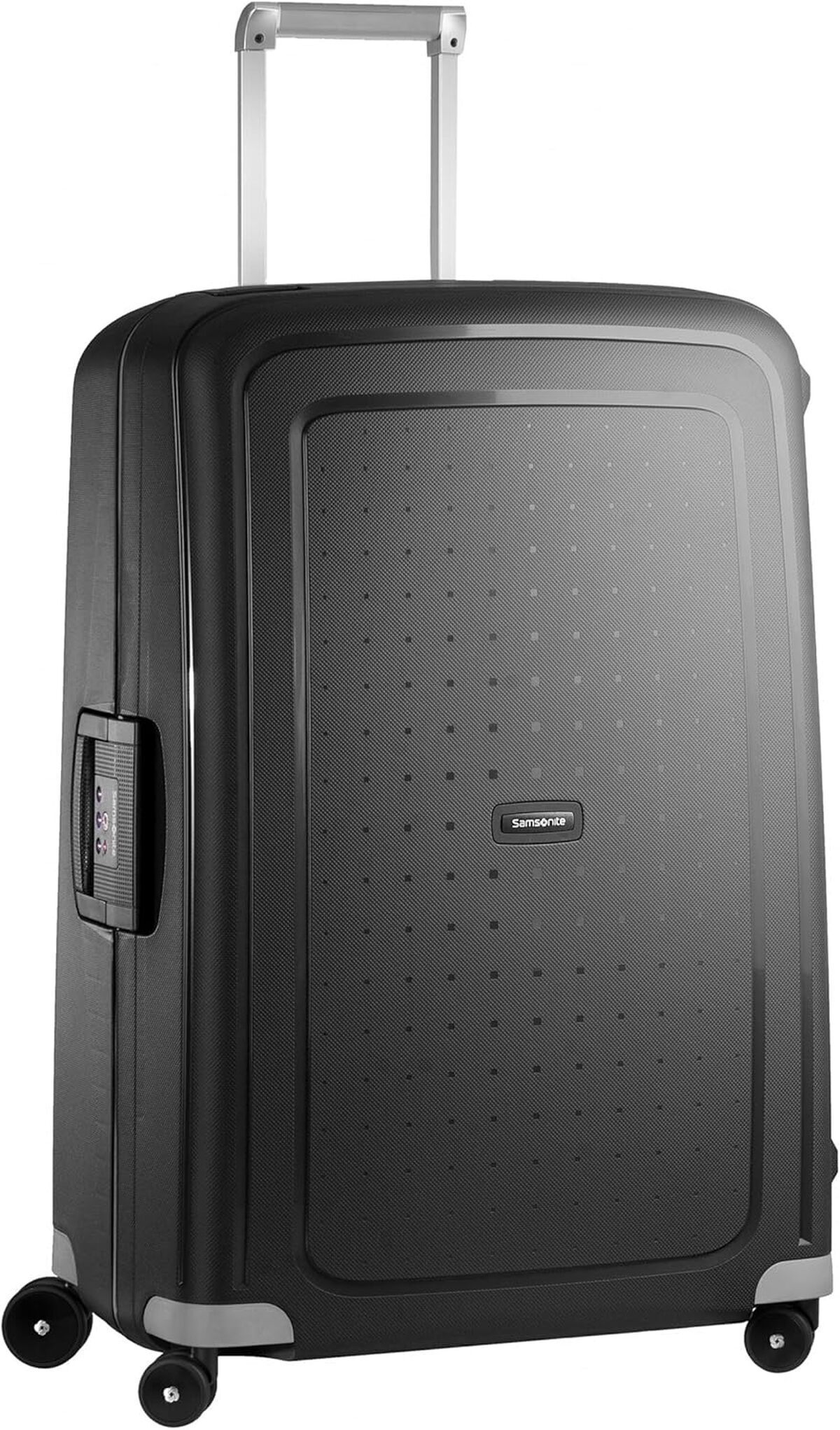 Test de la valise Samsonite S'Cure Spinner L 75 cm : noir et spacieuse