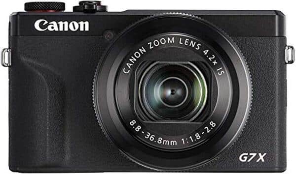 Découvrez notre test complet du Canon PowerShot G7X Mark III noir. Cet appareil photo numérique compact offre une qualité professionnelle : capteur 1 pouce, zoom 24-100 mm et vidéo 4K pour les photographes exigeants.