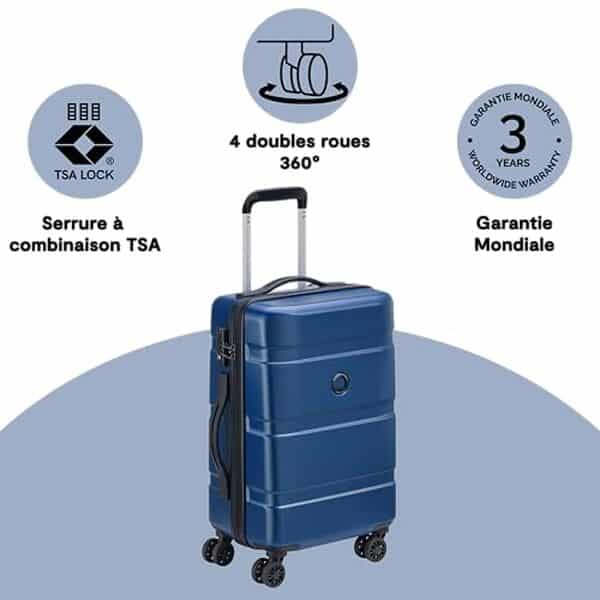 Découvrez notre test détaillé de la valise Delsey Airship 2.0 XL bleu : durabilité, capacité et performances de ce modèle premium de voyage.