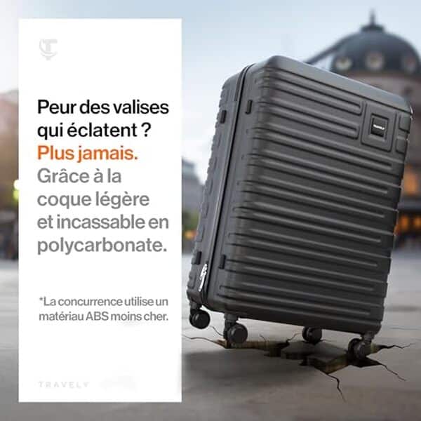 Découvrez notre test complet de la valise Travely XL en polycarbonate : durabilité, capacité et design. Avis détaillé pour bien choisir votre valise de voyage.