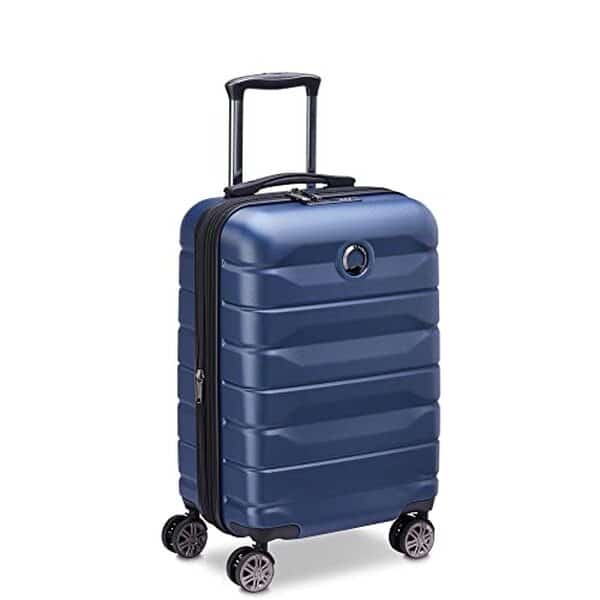 Découvrez notre test détaillé de la valise cabine rigide DELSEY Paris air Armour 55 cm : résistance, design et praticité pour vos voyages en avion.