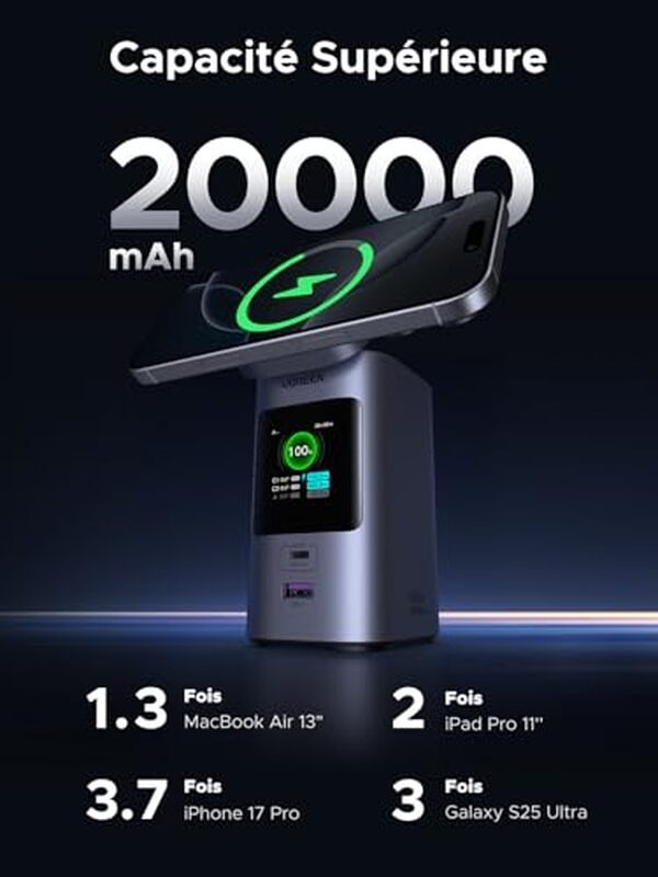 Découvrez notre test détaillé de la batterie UGREEN Nexode 145W : puissance, polyvalence et performance pour tous vos appareils.