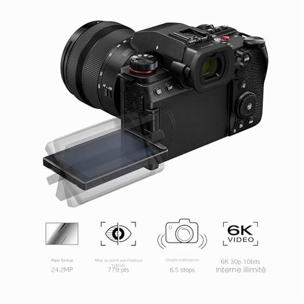 Découvrez notre avis complet sur le Panasonic Lumix S5M2, l'appareil photo hybride plein format qui révolutionne la photo et la vidéo avec ses performances exceptionnelles.
