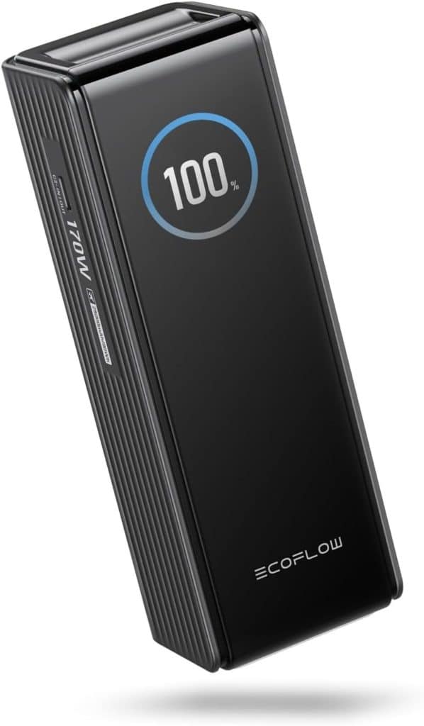 Test de la batterie externe EcoFlow 25000mAh 170W