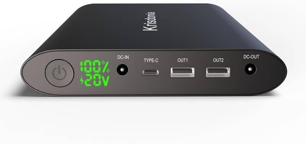 Test de la batterie externe Krisdonia 50000mAh : performance et polyvalence