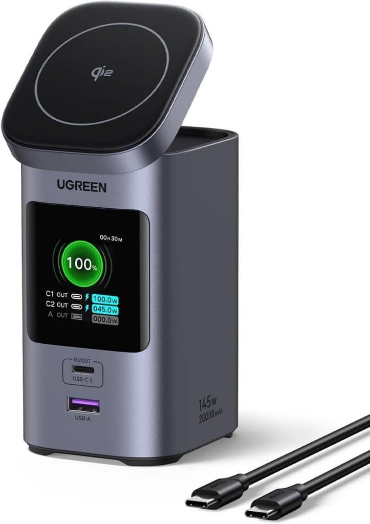 Test de la batterie UGREEN Nexode 145W : puissance et polyvalence