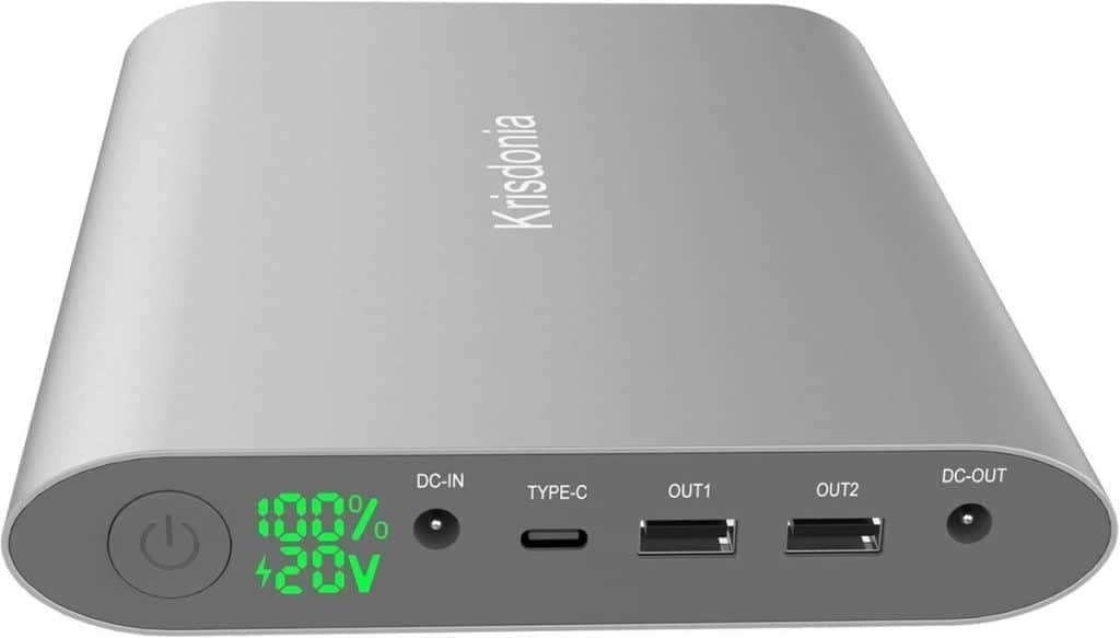 Test de la Krisdonia 50000mAh : batterie externe ultra-puissante