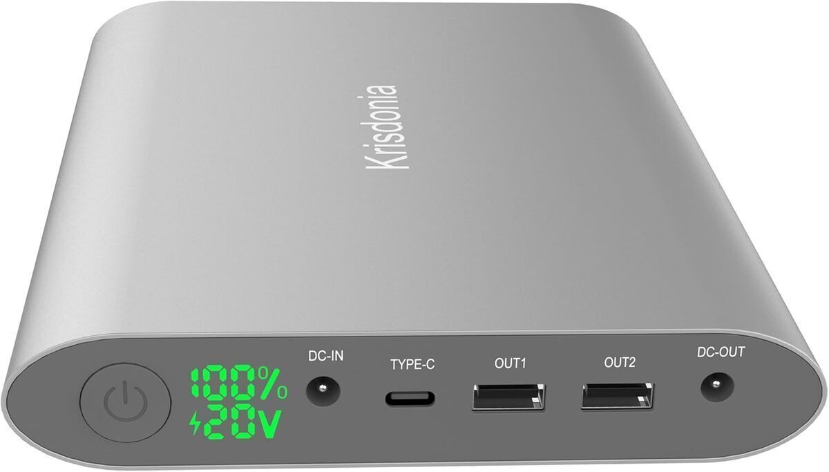 Test de la Krisdonia 50000mAh : batterie externe ultra-puissante