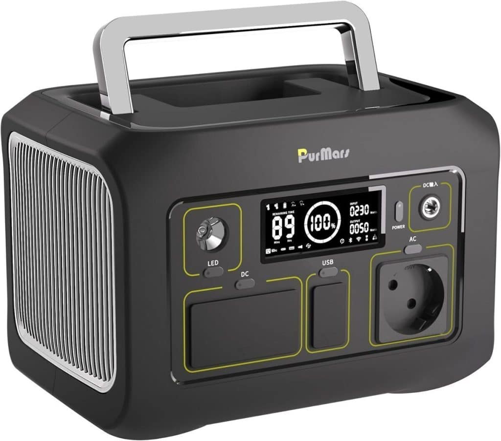 Test de la station d'énergie portable PurMars 300W : polyvalence et puissance