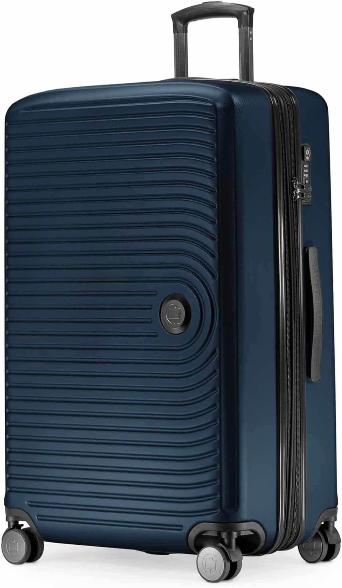 Test du Hauptstadtkoffer Mitte : l'ensemble de bagage 77 cm en bleu foncé