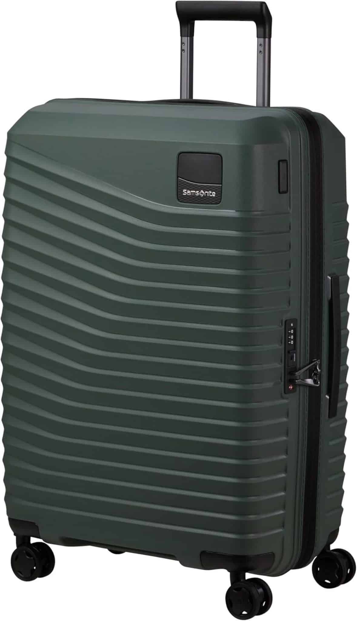 Test Samsonite Intuo : valise extensible 69 cm vert olive