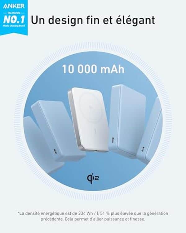 Découvrez notre test détaillé de la batterie Anker MagGo 10000 mAh : performances, autonomie et compatibilité. Avis complet et recommandations.