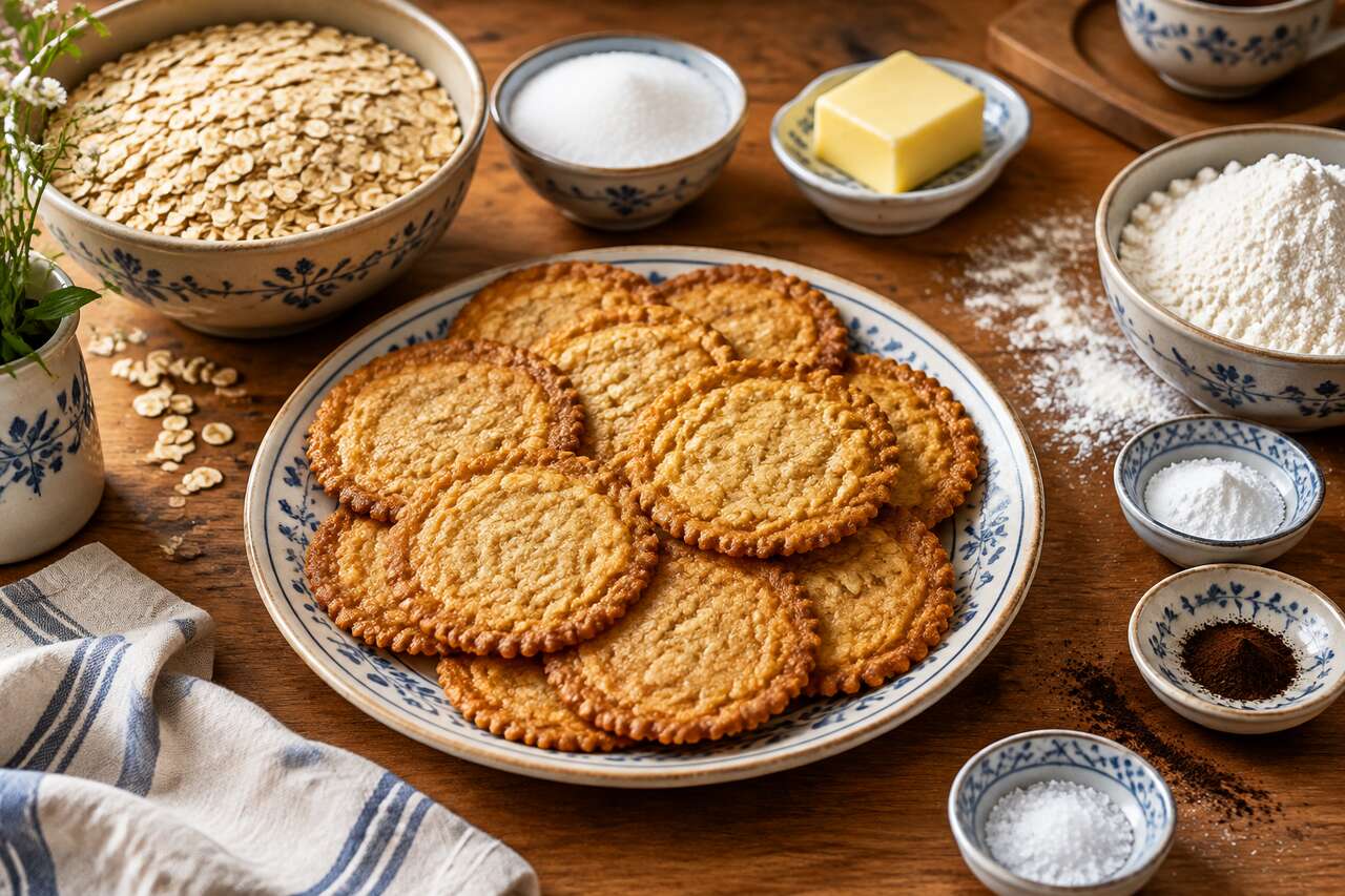 Recette de havreflarn : les délicieux biscuits suédois à l'avoine