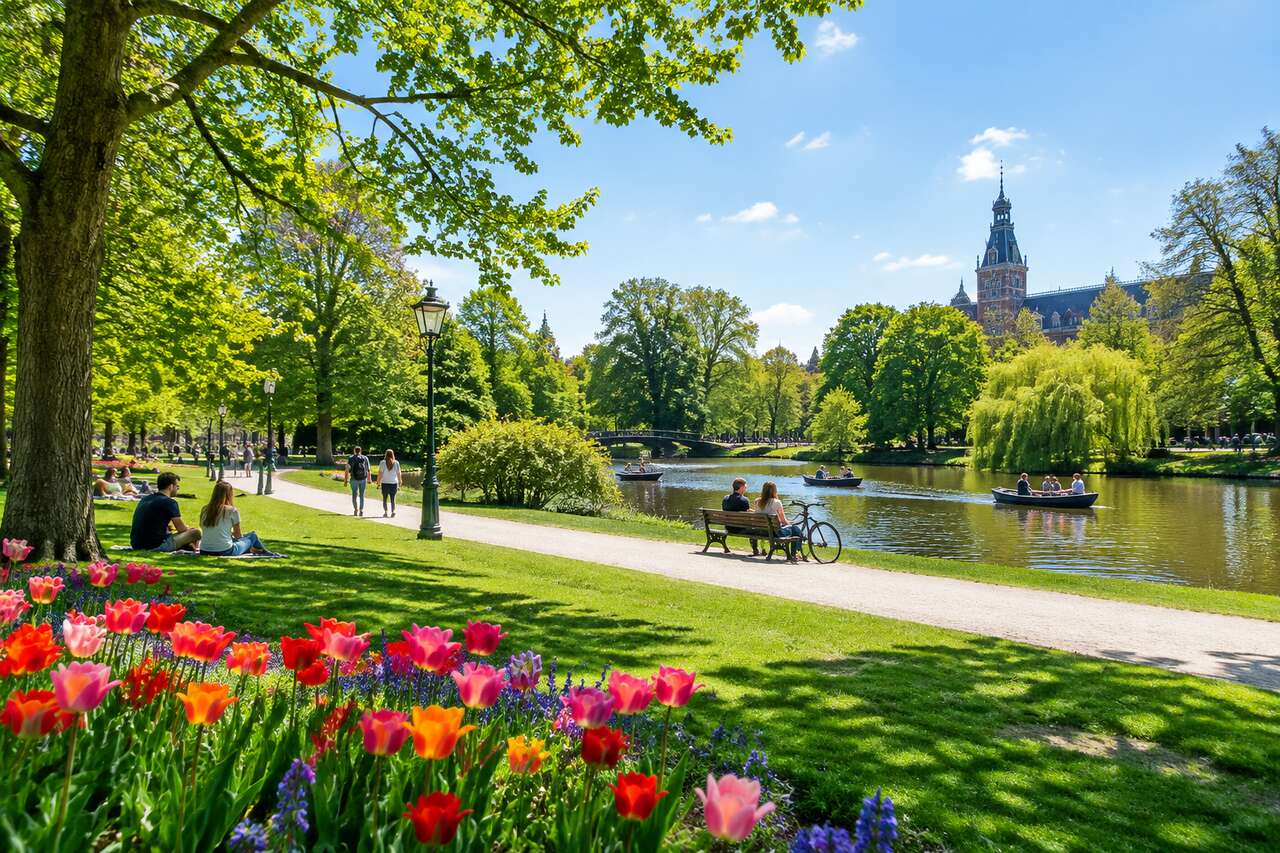 Vondelpark : une oasis de verdure en plein cœur d'Amsterdam