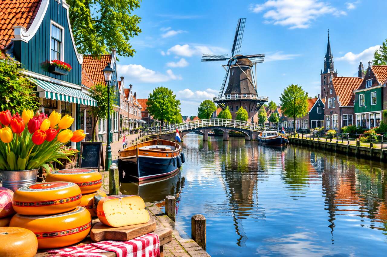 Explorer le charme d'edam : des canaux pittoresques aux richesses culinaires