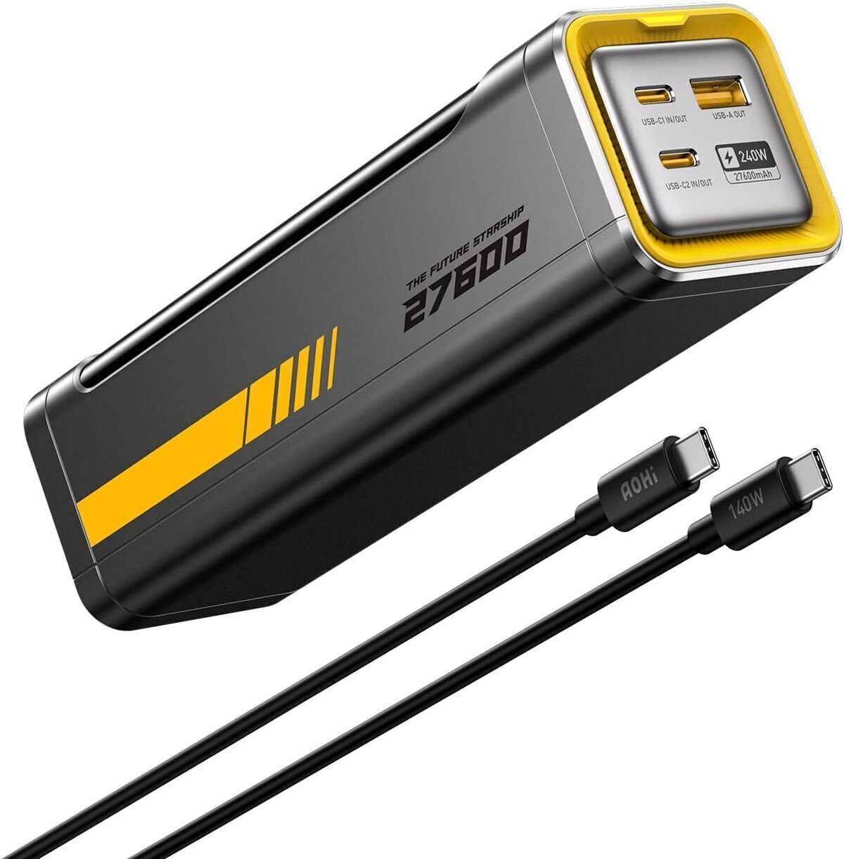 Test de la batterie externe AOHI 27600mAh : puissance et rapidité
