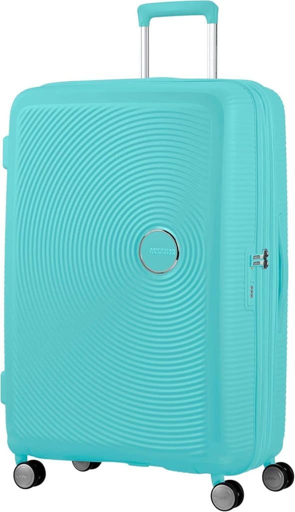 Test de la valise American Tourister Soundbox 77 cm : grand format et extensible