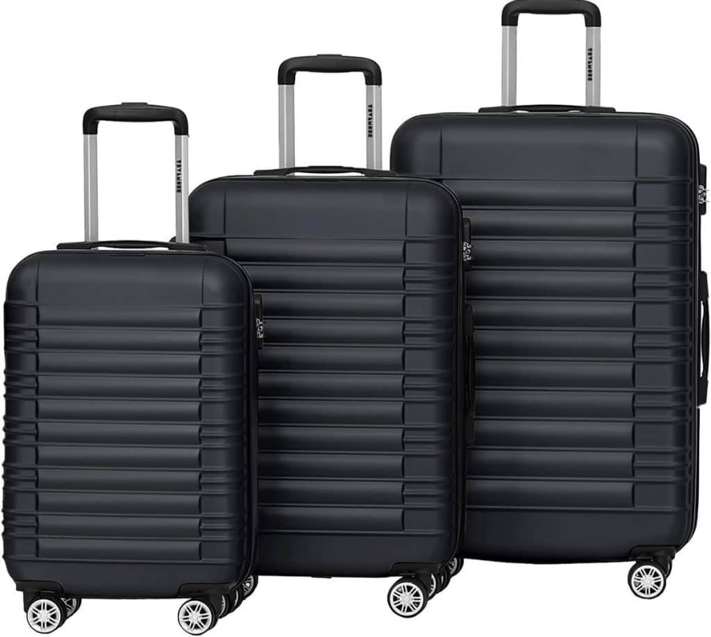 Test du set de valises rigides TRVLMORE noire