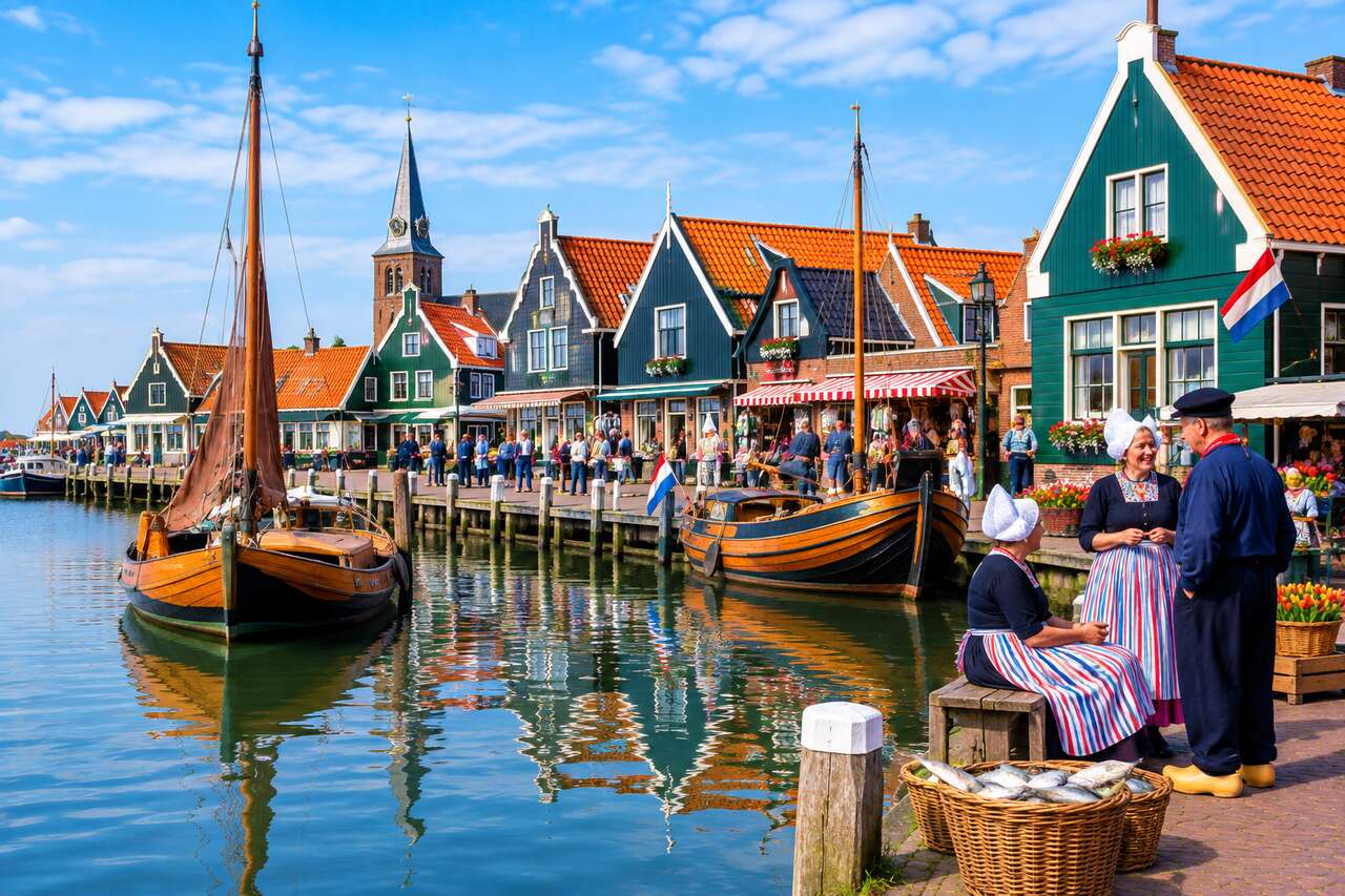 Découverte culturelle et historique de volendam : un voyage au cœur des traditions hollandaises