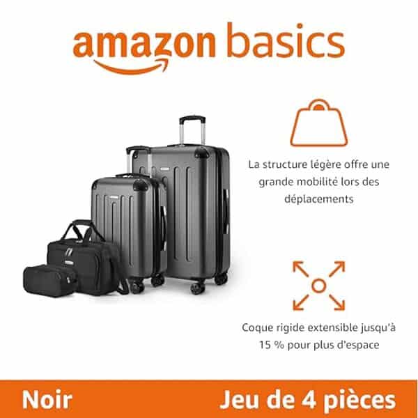 Découvrez notre test détaillé du set de bagages rigides Amazon Basics 4 pièces noir : qualité, durabilité et rapport qualité-prix pour vos voyages.