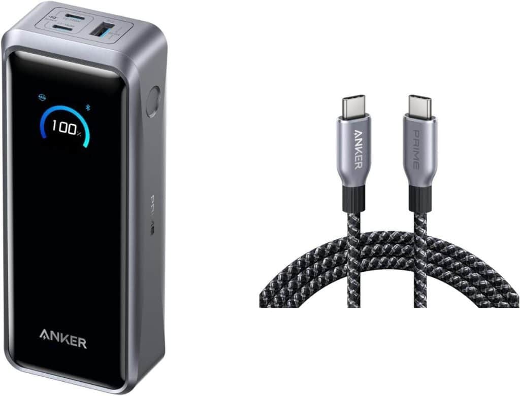 Test du bundle Anker : batterie externe 26250mAh 300W et câble USB-C