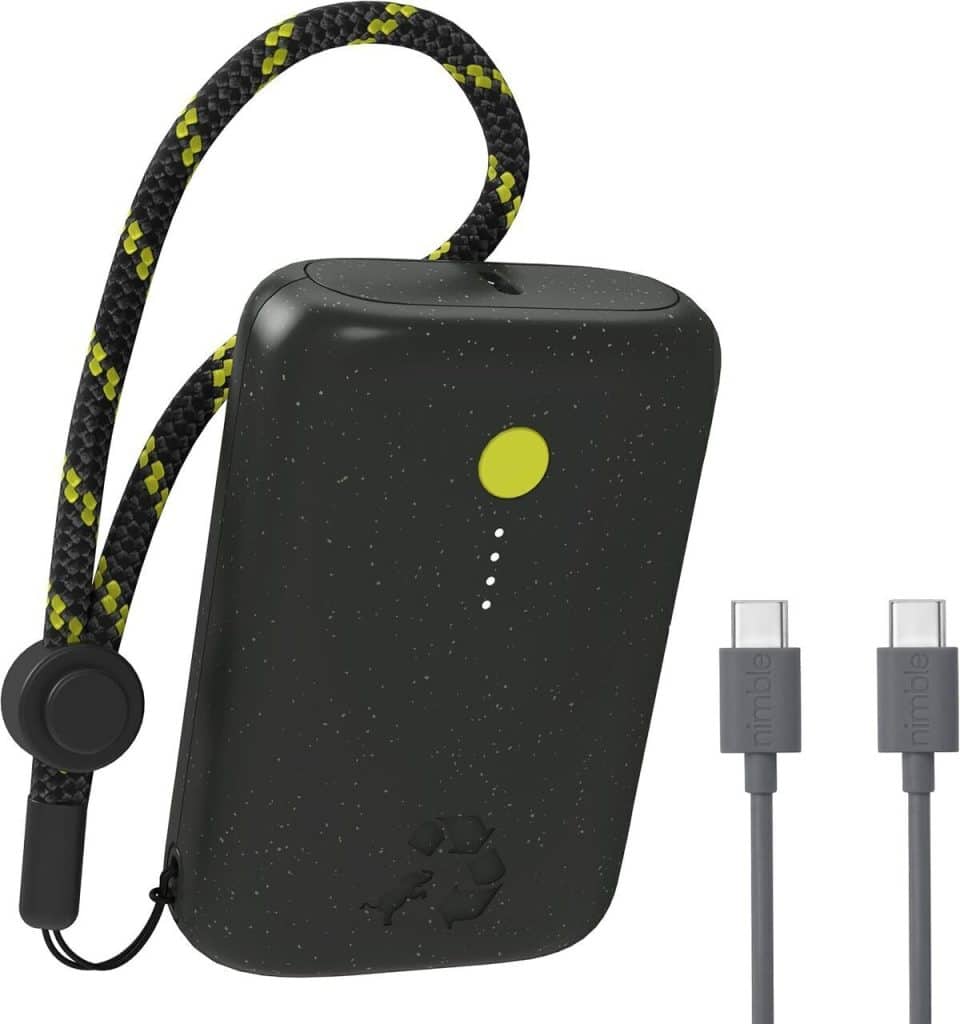 Test du Nimble Champ : chargeur portable 10 000 mAh, double USB-C 20 W
