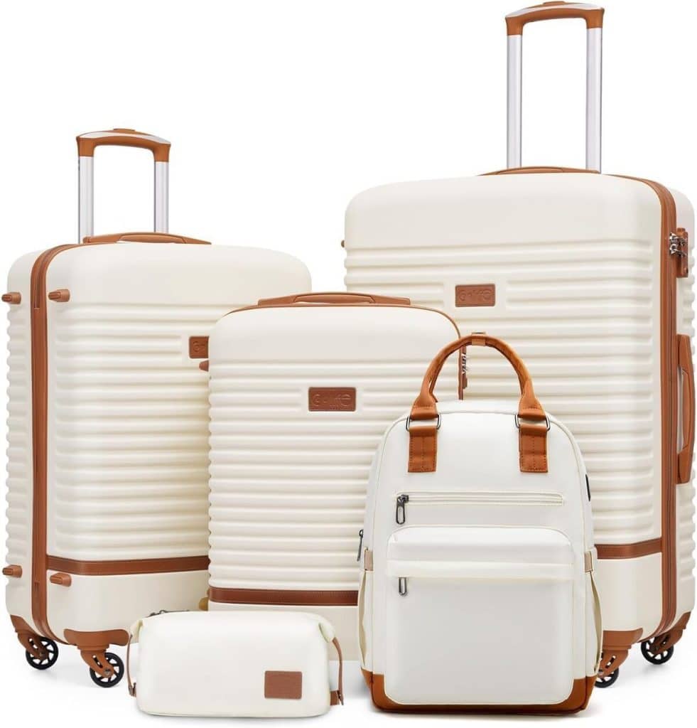 Test du set de valises COOLIFE 5 pièces : voyagez en famille l'esprit tranquille