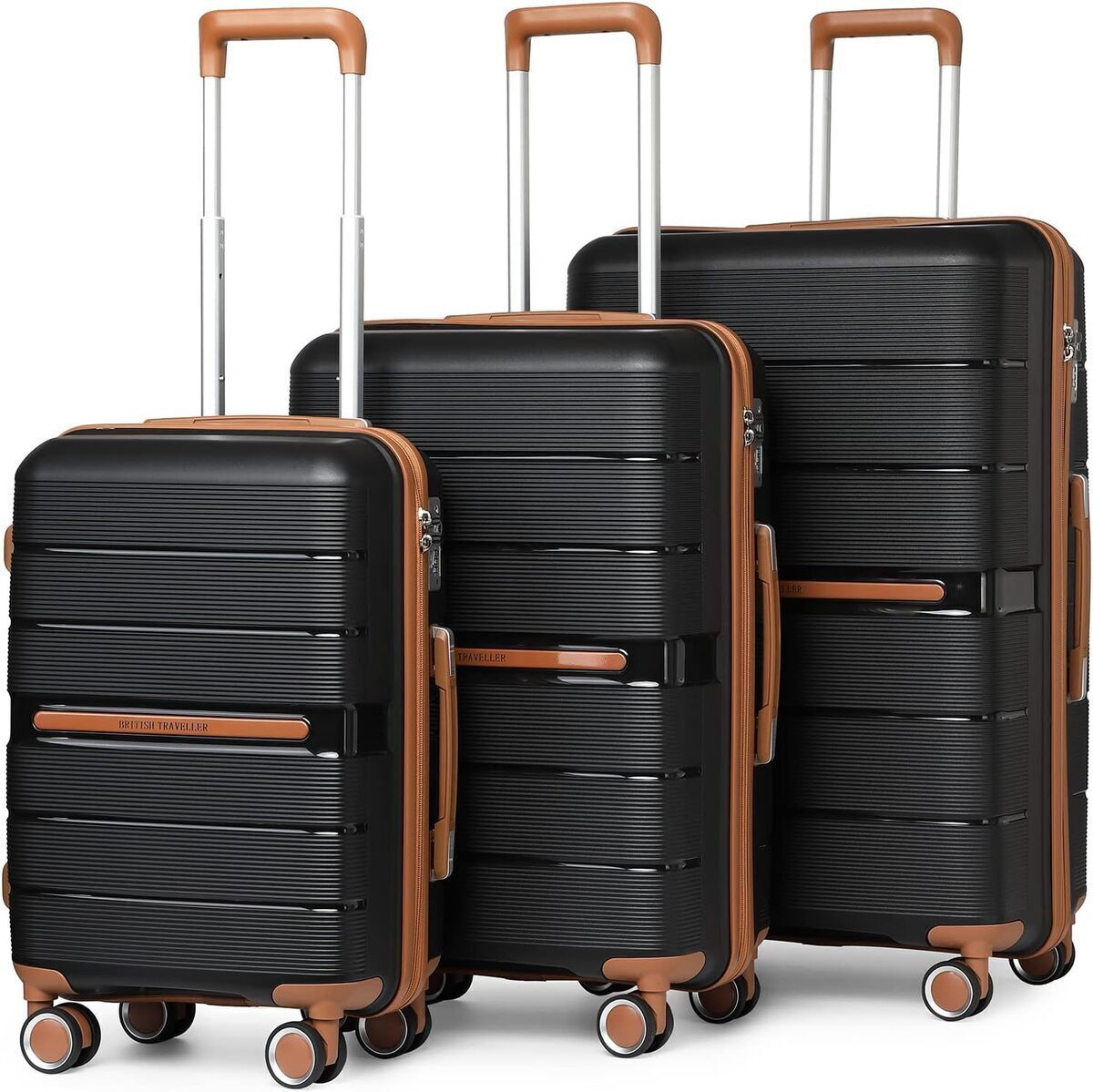 Test : valises rigides British Traveller avec serrure TSA